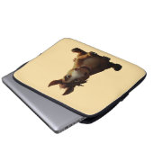 New year horse 2026 Laptopschutzhülle (Vorne Knopf)