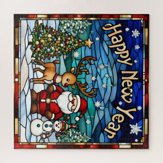 new year kids puzzle (Horizontal)