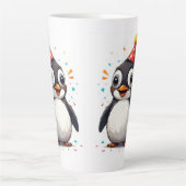 New year, love, birds, penguins milchtasse (Vorderseite)