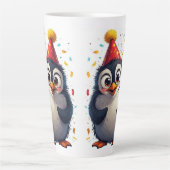 New year, love, birds, penguins milchtasse (Vorderseite)