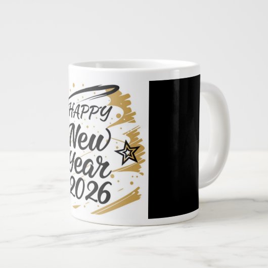 New year mug Jumbo-Tasse (Vorderseite Rechts)