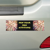 NEW YEAR, NEW ATTITUDE  AUTOAUFKLEBER (Auf Auto)