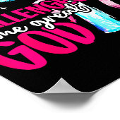 New Year New Challenges Sam Great God Christian Ne Poster (Ecke)