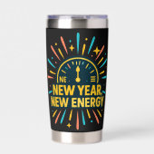 New Year, New Energy Thermobecher (Vorderseite)