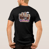 New Year, New Glitch - 2026 Anti-Resolution Motto Tri-Blend Shirt (Rückseite)