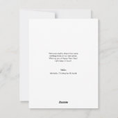 New Year New Home Moving Announcement photos Feiertagskarte (Rückseite)