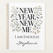 New Year, New Me Affirmation Planner Planer (Vorderseite)