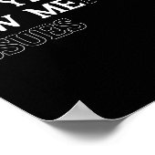 New Year New Me_mental Issues Funny New Year Resol Poster (Ecke)