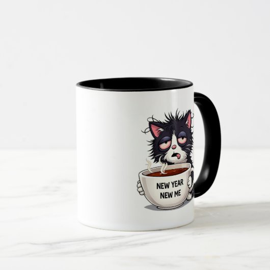 new year, new me tasse (VorderseiteRechts)