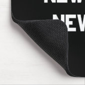 New Year New Me Workout Goals Mousepad (Ecke)