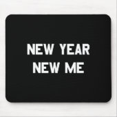 New Year New Me Workout Goals Mousepad (Vorne)