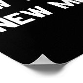 New Year New Me Workout Goals  Poster (Ecke)