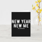 New Year New Mental Breakdowns Funny New Years Eve Karte (Gelbe Blume)