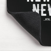 New Year New Mental Breakdowns Funny New Years Eve Mousepad (Ecke)