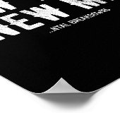 New Year New Mental Breakdowns Funny New Years Eve Poster (Ecke)