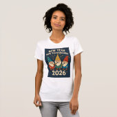 New Year, New Shenanigans 2026 Gnome Party Tee (Vorne ganz)