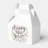 NEW YEAR New START , Happy New Years Geschenkschachtel (Rückseite)