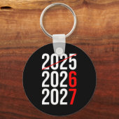 New Year Next Two Year Are 2026 2027 Funny 67 Meme Schlüsselanhänger (Vorderseite)