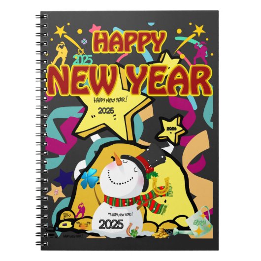 New Year Notizblock (Vorderseite)