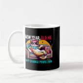 New Year Old Me Why Change Perfection Funny Humor Kaffeetasse (Links)