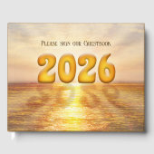 New Year on the Horizon Gästebuch (Vorderseite)