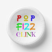 New Year Pappteller (Vorderseite)