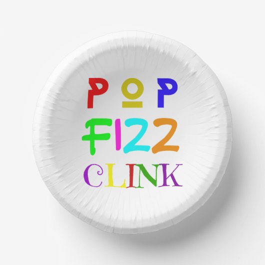 New Year Pappteller (Vorderseite)