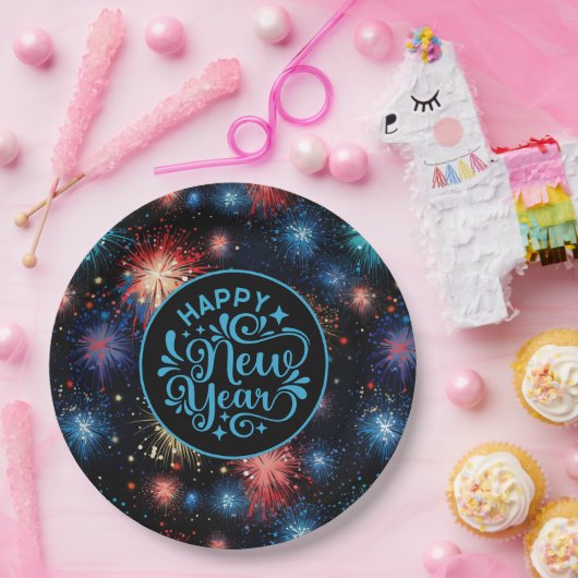 New Year Pappteller (Party)