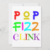 New Year Party Einladung (Vorderseite)