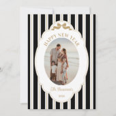 New Year Photo Holiday Card Feiertagskarte (Vorderseite)