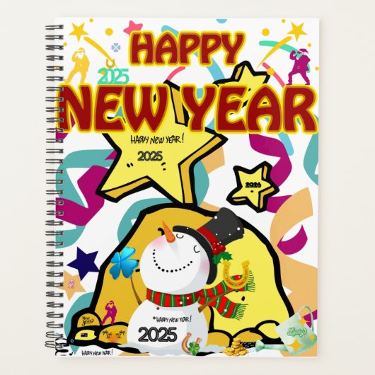 New Year Planer (Vorderseite)