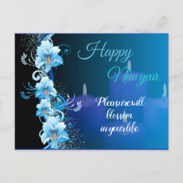 New year Postcard Feiertagspostkarte