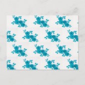 New year Postcard Feiertagspostkarte (Rückseite)