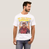 New Year’s Mission: Survival! Funny Comic Characte T-Shirt (Vorne ganz)
