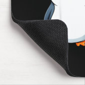 New Year Same Baka Life Funny Penguin Anime Style  Mousepad (Ecke)