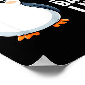 New Year Same Baka Life Funny Penguin Anime Style Poster (Ecke)