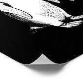 New Year Same Baka Life Funny Penguin Joke Poster (Ecke)