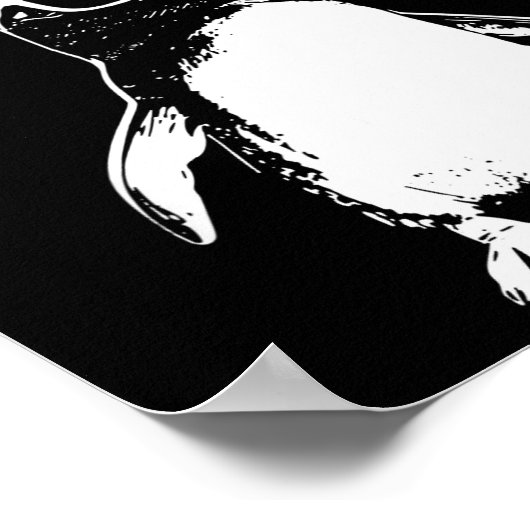 New Year Same Baka Life Funny Penguin Joke  Poster (Ecke)