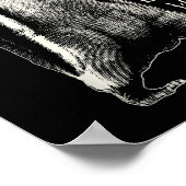 New Year Same Baka Life Funny Penguin Poster (Ecke)