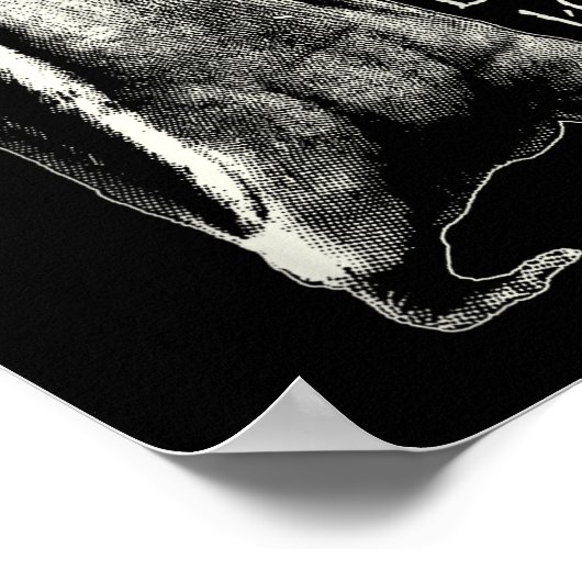 New Year Same Baka Life Funny Penguin Poster (Ecke)