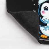 New Year Same Baka Life Penguin Joke Mousepad (Ecke)