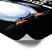 New Year Same Baka Life Penguin Joke Poster (Ecke)