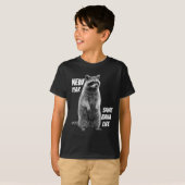 New Year Same Baka Life Raccoon Joke  T-Shirt (Vorne ganz)