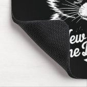 New Year Same Baka Life Raccoon Meme Funny Joke Mousepad (Ecke)