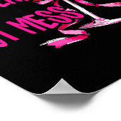 New Year Same Hot Mess Happy New Year 2026 Party Poster (Ecke)