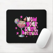 New Year Same Hot Mess Martini Tail New Year Women Mousepad (Mit Mouse)