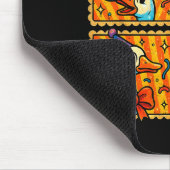 New Year Same Silly Goose Funny Retro Party Gift  Mousepad (Ecke)