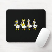 New Year Same Silly Goose Happy New Year 2026 Cele Mousepad (Mit Mouse)