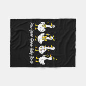 New Year Same Silly Goose Happy New Year 2026 Matc Fleecedecke (Vorderseite (Horizontal))