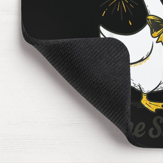 New Year Same Silly Goose New Year's Eve Party Fir Mousepad (Ecke)